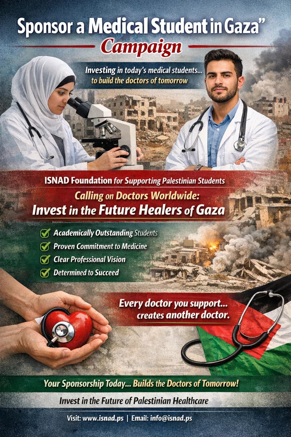 Sponsor a Medical Student in Gaza