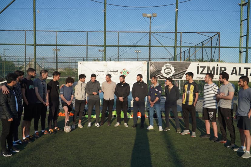 Isnad Foundation Organizes Friendly Football Match to Strengthen Bonds with Palestinian Students in Turkey