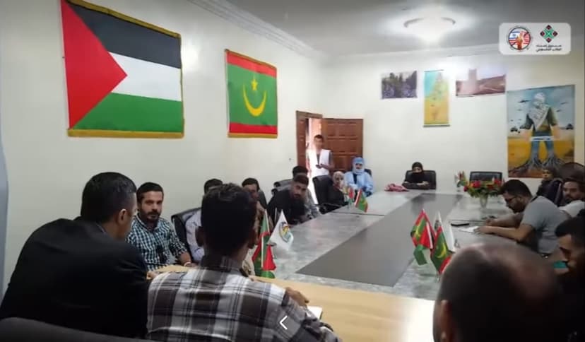 Isnad Foundation in Mauritania Organizes Meeting with Palestinian Students and Provides Financial Scholarships